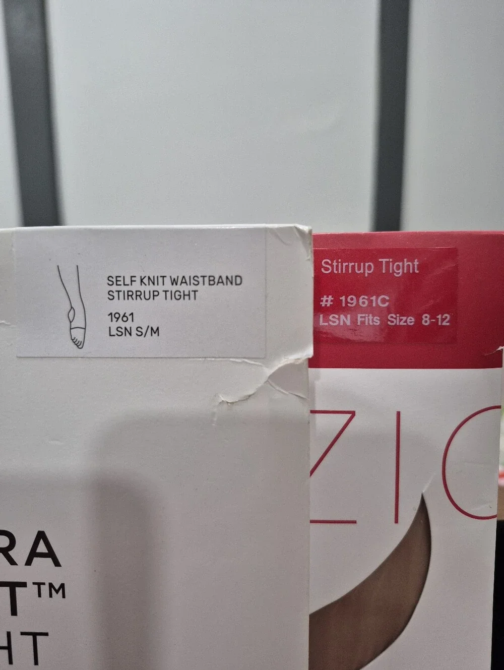 Capezio pairs size